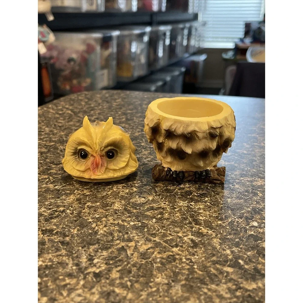 MONTEFIORI COLLECTION Italy Design Owl Figurine Box‎ 3.5